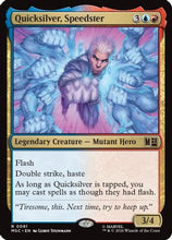 Quicksilver, Speedster (Surge Foil) (MSC-091) - Commander: Marvel Super Heroes Foil