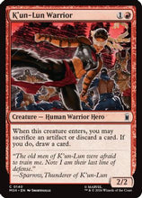 K'un-Lun Warrior (MSH-140) - Marvel Super Heroes Foil
