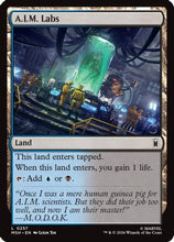 A.I.M. Labs (MSH-257) - Marvel Super Heroes Foil