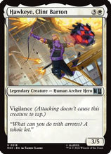 Hawkeye, Clint Barton (0518) (MSC-518) - Commander: Marvel Super Heroes
