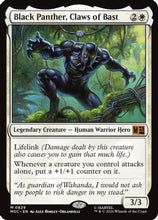 Black Panther, Claws of Bast (MSC-829) - Commander: Marvel Super Heroes