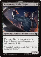 Boomerang, Blade Flinger (MSC-534) - Commander: Marvel Super Heroes