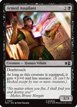 Armed Assailant (MSC-647) - Commander: Marvel Super Heroes Foil
