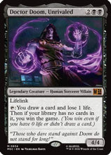Doctor Doom, Unrivaled (MSC-654) - Commander: Marvel Super Heroes Foil