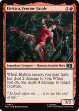 Elektra, Femme Fatale (MSC-687) - Commander: Marvel Super Heroes