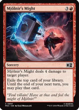Mjollnir's Might (MSC-697) - Commander: Marvel Super Heroes Foil
