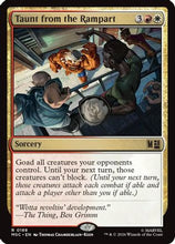 Taunt from the Rampart (MSC-188) - Commander: Marvel Super Heroes