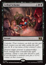 Lethal Scheme (Surge Foil) (MSC-157) - Commander: Marvel Super Heroes Foil