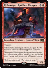 Killmonger, Ruthless Usurper (Surge Foil) (MSC-053) - Commander: Marvel Super Heroes Foil