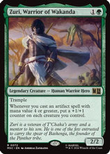 Zuri, Warrior of Wakanda (MSC-072) - Commander: Marvel Super Heroes