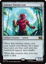 Solemn Simulacrum (MSC-215) - Commander: Marvel Super Heroes