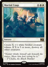 Martial Coup (Surge Foil) (MSC-138) - Commander: Marvel Super Heroes Foil