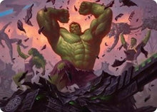 HULK SMASH! Art Card (AAMSH-010) - Art Series: Marvel Super Heroes