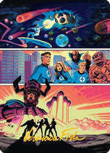 The Coming of Galactus Art Card (Gold-Stamped Signature) (AAMSH-020) - Art Series: Marvel Super Heroes