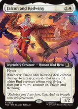 Falcon and Redwing (Extended Art) (MSC-304) - Commander: Marvel Super Heroes