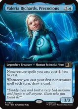 Valeria Richards, Precocious (Extended Art) (MSC-342) - Commander: Marvel Super Heroes Foil