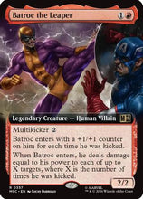 Batroc the Leaper (Extended Art) (MSC-357) - Commander: Marvel Super Heroes