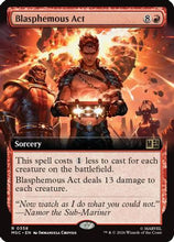 Blasphemous Act (Extended Art) (MSC-358) - Commander: Marvel Super Heroes Foil