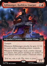 Killmonger, Ruthless Usurper (Extended Art) (MSC-364) - Commander: Marvel Super Heroes