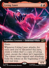 Living Laser (Extended Art) (MSC-366) - Commander: Marvel Super Heroes Foil