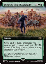 Overwhelming Stampede (Extended Art) (MSC-385) - Commander: Marvel Super Heroes Foil