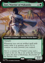 Zuri, Warrior of Wakanda (Extended Art) (MSC-389) - Commander: Marvel Super Heroes Foil