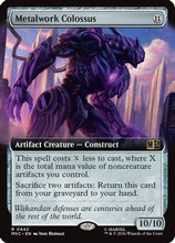 Metalwork Colossus (Extended Art) (MSC-442) - Commander: Marvel Super Heroes Foil