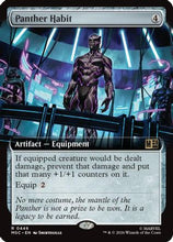Panther Habit (Extended Art) (MSC-446) - Commander: Marvel Super Heroes Foil