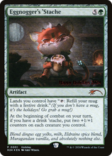 Eggnogger's 'Stache (-001) - Special Occasion Foil