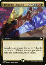 Begin the Invasion (Extended Art) [March of the Machine Commander]