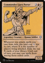 Commander Liara Portyr (Showcase) [Commander Legends: Battle for Baldur's Gate]