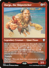 Dargo, the Shipwrecker (Etched) [Commander Legends]