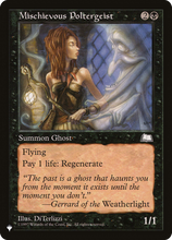 Mischievous Poltergeist (PLST-WTH-74) - The List