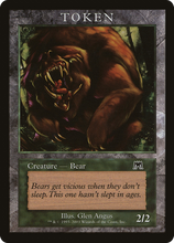 Bear Token [Magic Player Rewards 2003]