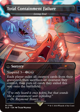 Living End (SLD-1769) - Secret Lair Drop / Total Containment Failure (Borderless) Foil