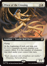 Priest of the Crossing (Extended Art) (-022) - Commander: Aetherdrift