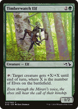 Timberwatch Elf (Elves vs. Goblins) [Duel Decks Anthology]