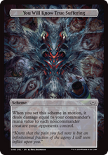 You Will Know True Suffering (DSC-363) - Duskmourn: House of Horror Commander Foil