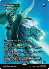 Doom Variant - Roaming Throne (Borderless) (MAR-099) - Marvel Universe Eternal-Legal