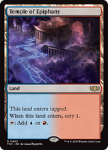 Temple of Epiphany (TDC-402) - Commander: Tarkir: Dragonstorm
