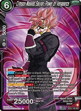 Crimson-Masked Saiyan, Power of Vengeance (BT31-106) - Impact Beyond Dimensions Foil