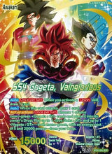 SS4 Son Goku & SS4 Vegeta // SS4 Gogeta, Vainglorious (SLR) (BT31-041) - Impact Beyond Dimensions Foil
