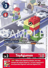 ToyAgumon (Box Topper) (EX12-008) - Digital World Shambala Foil