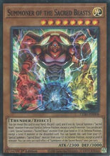 Summoner of the Sacred Beasts (CORI-EN008) - Chaos Origins 1st Edition