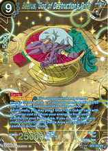 Beerus, God of Destruction's Pride (SPR) (BT31-033) - Impact Beyond Dimensions Foil