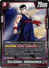 Son Gohan : Adolescence - ST01-009 (ST01-009) - Story Booster 01 Holofoil