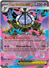 Mega Chandelure ex - 038/084 38 - ME05 Pitch Black Holofoil