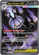 Mega Chandelure ex - 115/084 115 - ME05 Pitch Black Holofoil
