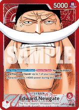 Edward.Newgate (001) (Alternate Art) (OP17-001) - The World's Strongest Warriors Foil