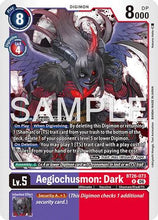 Aegiochusmon: Dark (BT26-073) - Timeless Bonds Foil